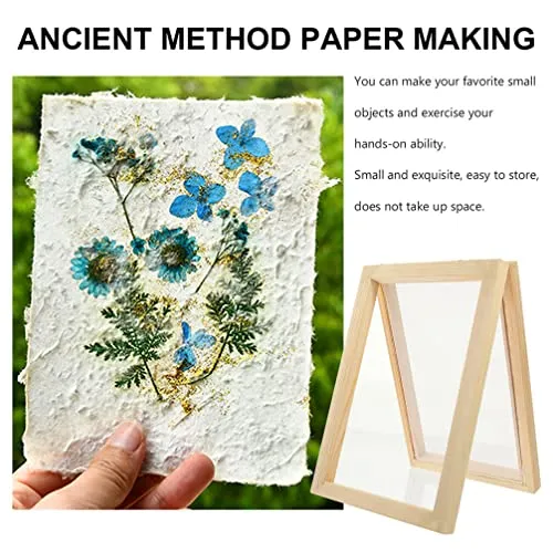 10 Pcs Paper Frame Educational Craft for Paper Making Deckle Paper Making Frame Paper Making Screen Kit Paper Making Frame Paper Making Tools