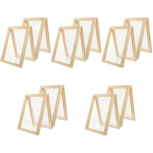 10 Pcs Paper Frame Educational Craft for Paper Making Deckle Paper Making Frame Paper Making Screen Kit Paper Making Frame Paper Making Tools