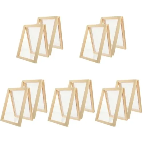 10 Pcs Paper Frame Educational Craft for Paper Making Deckle Paper Making Frame Paper Making Screen Kit Paper Making Frame Paper Making Tools