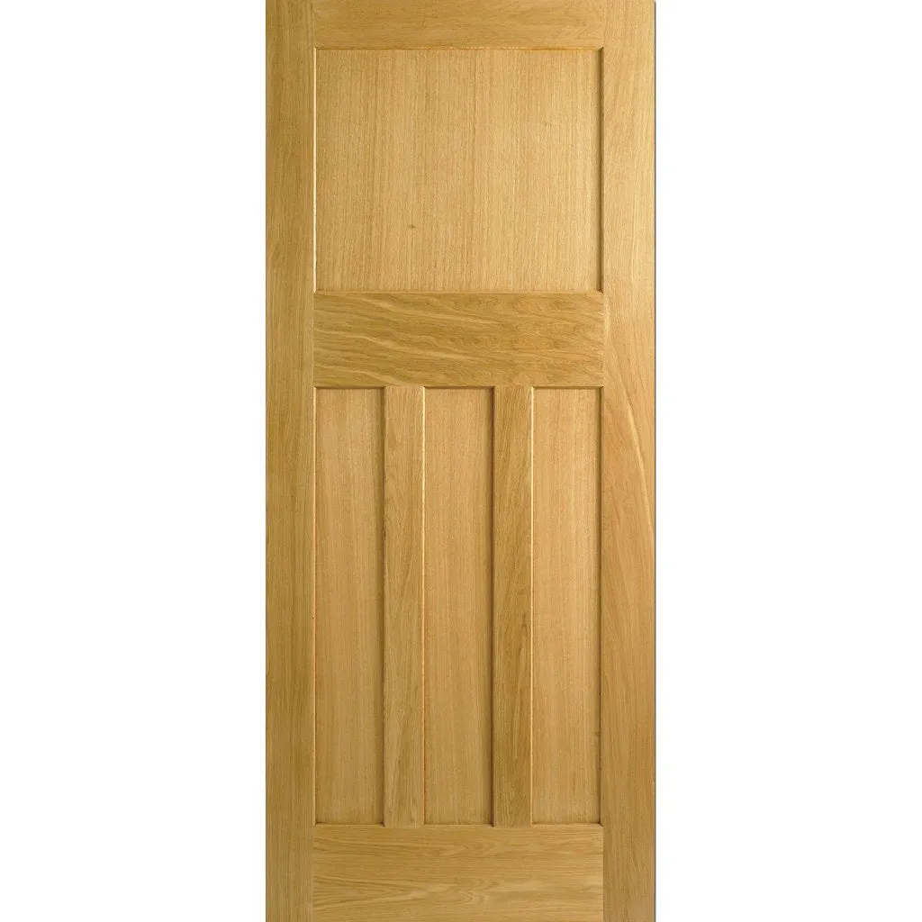 1930's Oak Fire Internal Door - 1/2 hour Fire Rated