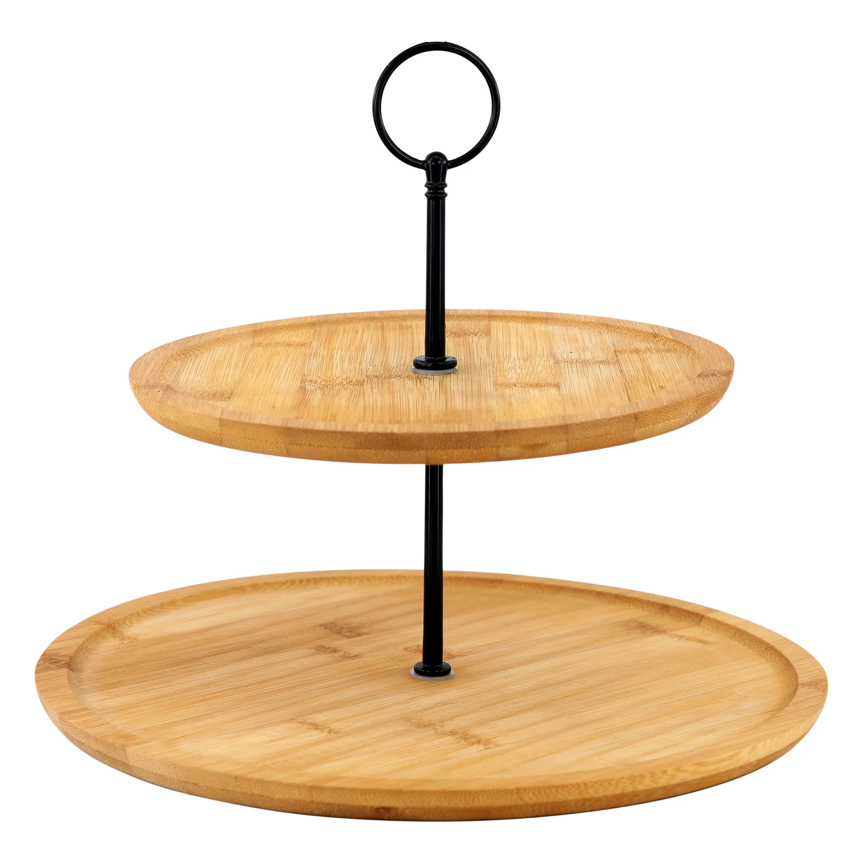 2 Tier Wooden Serving Stand