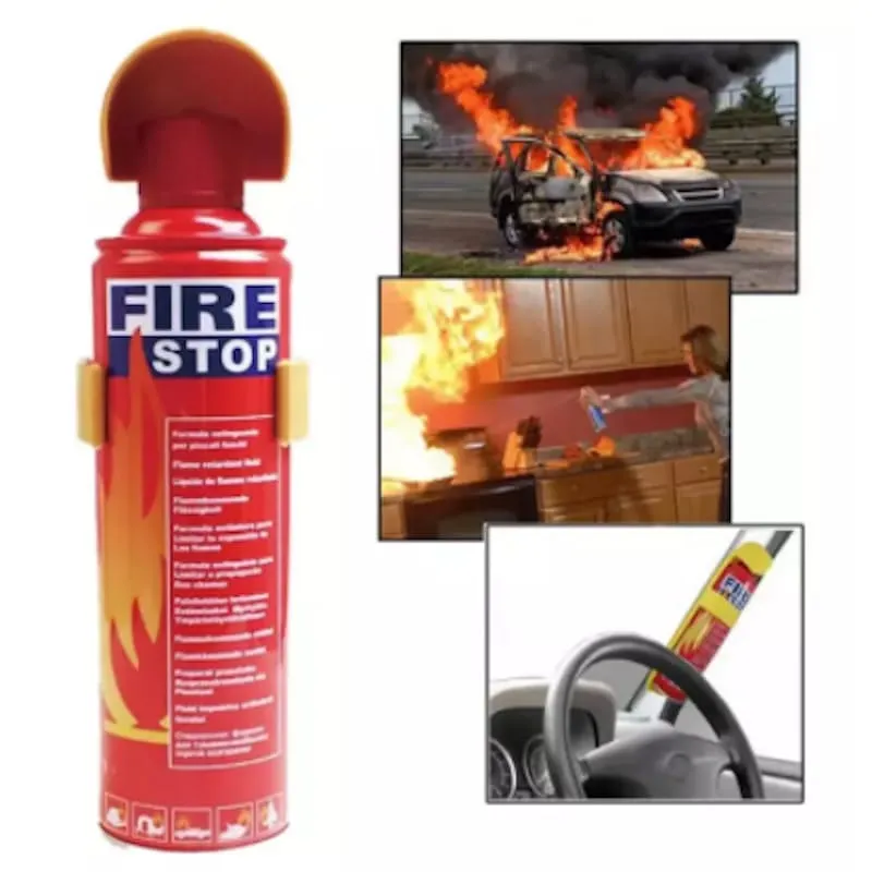 500ml Portable Fire Extinguisher With Holder