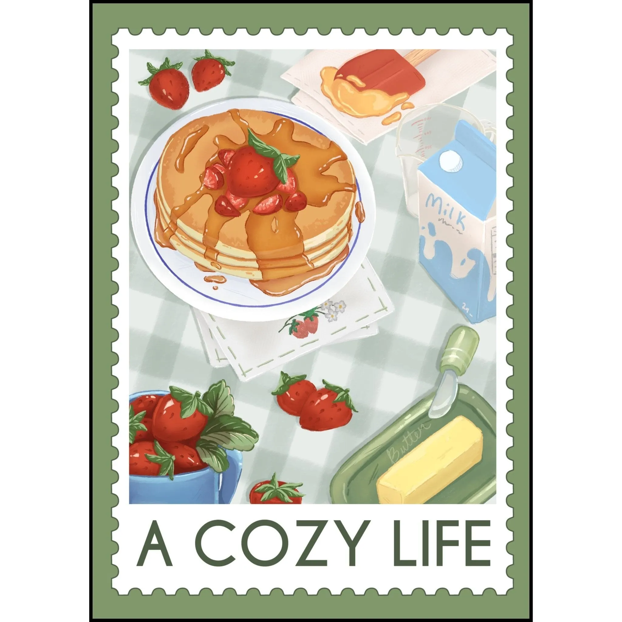 A Cozy Life | Woven Blanket | Cozy Games & Hobbies