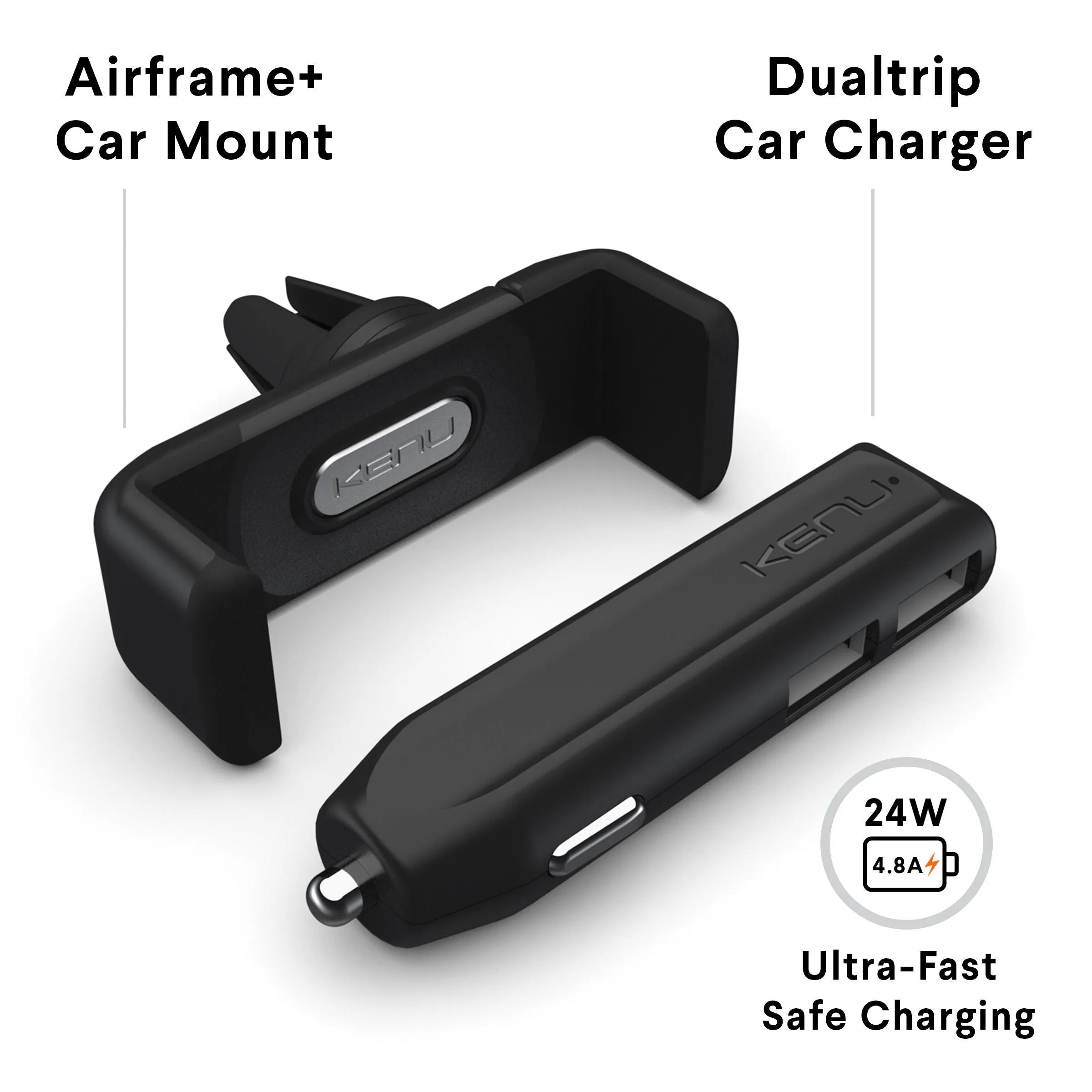 Airframe  Car Kit | Incl. Dualtrip Car Charger