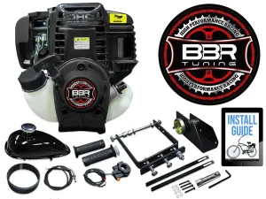 BBR Tuning 38cc Lock-N-Load Friction Drive Bicycle Engine Kit- 4-Stroke