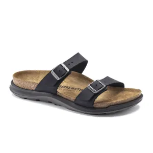 Birkenstock Sierra CT Slide Sandal (Women) - Black Oiled Leather