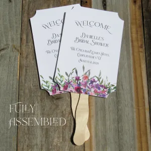 Bridal Shower Favor Fans