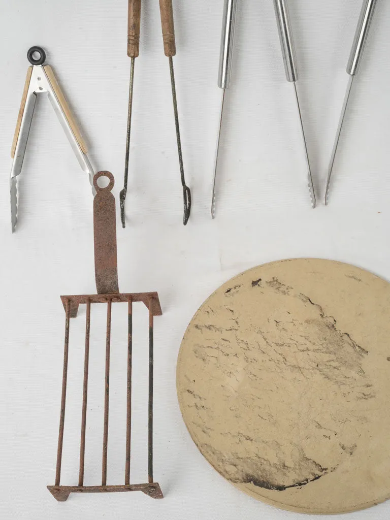 Collection of pizza making tools