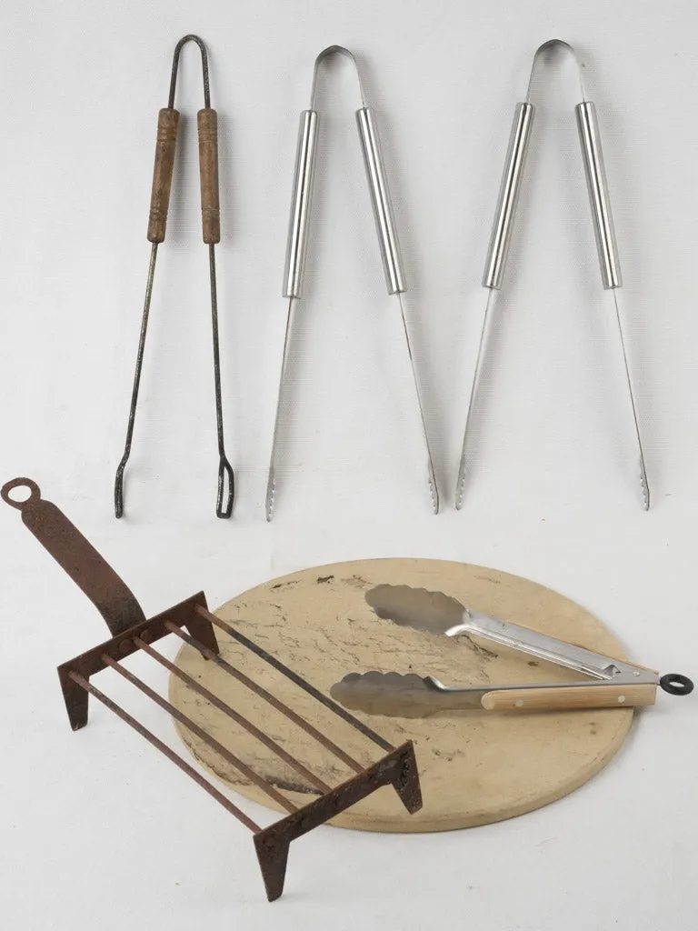 Collection of pizza making tools