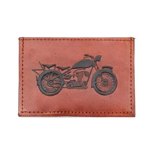 Compact Leather Wallet - Open Road