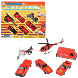 Die-Cast Fire Team (6pcs)