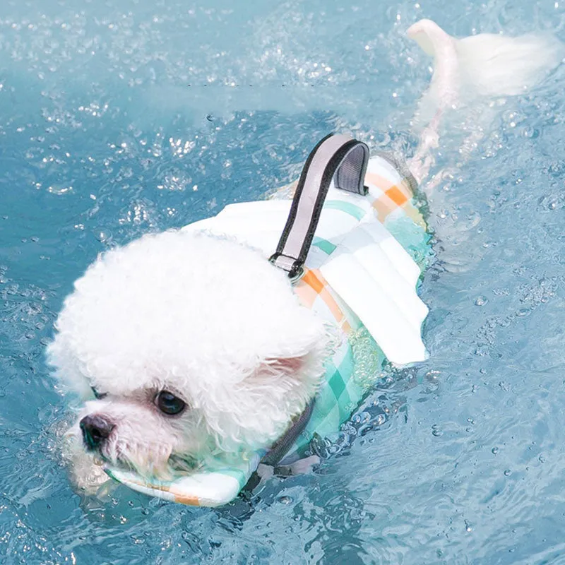 Dog-Pet Swimming Life Jacket w/Handle