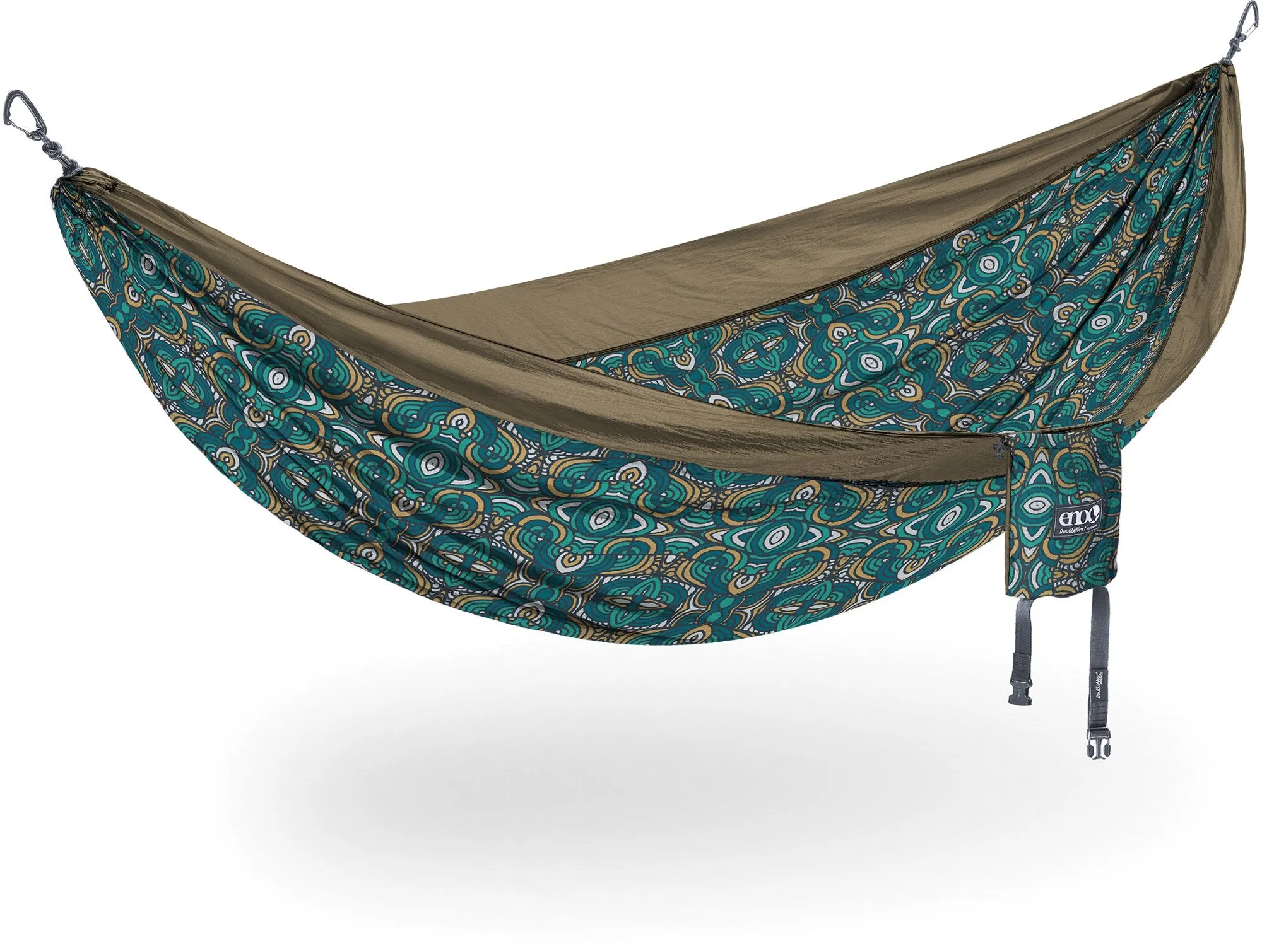 DoubleNest returns hammock with ENO print, blue