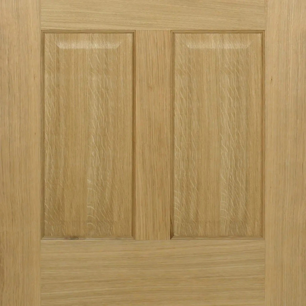 FD30 Fire Internal Door, Regency 4 Panel Oak Internal Door - No Raised Mouldings - 1/2 Hour Fire Rated - Prefinished