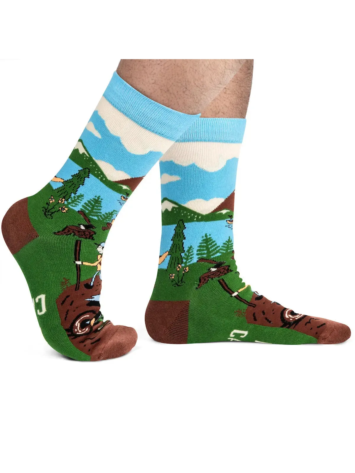 Happy Camper Socks