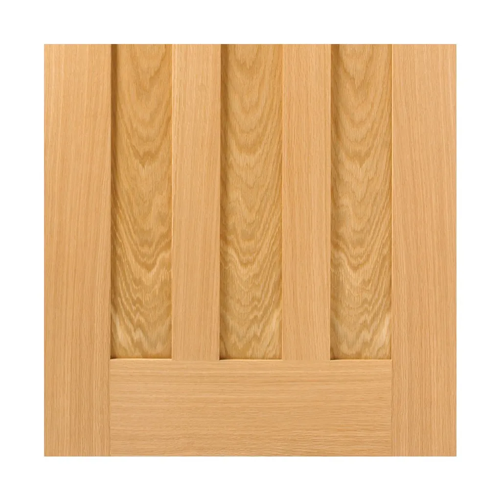 Idaho Oak 3 Panel Fire Internal Door Pair - 30 Minute Fire Rated