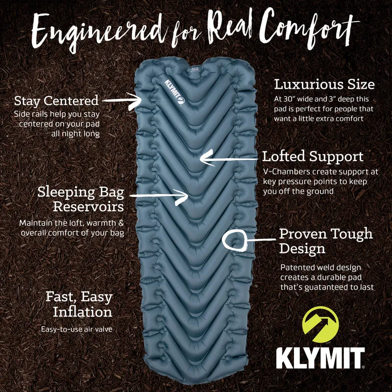 KLYMIT STATIC V LUXE SL SLEEPING PAD