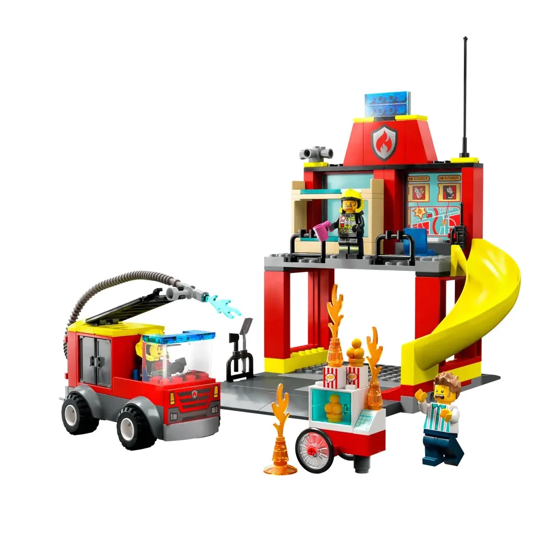 LEGO 60375 Fire Station and Fire Truck