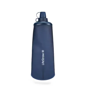 LifeStraw Peak Series Collapsible Squeeze Water Bottle With Filter