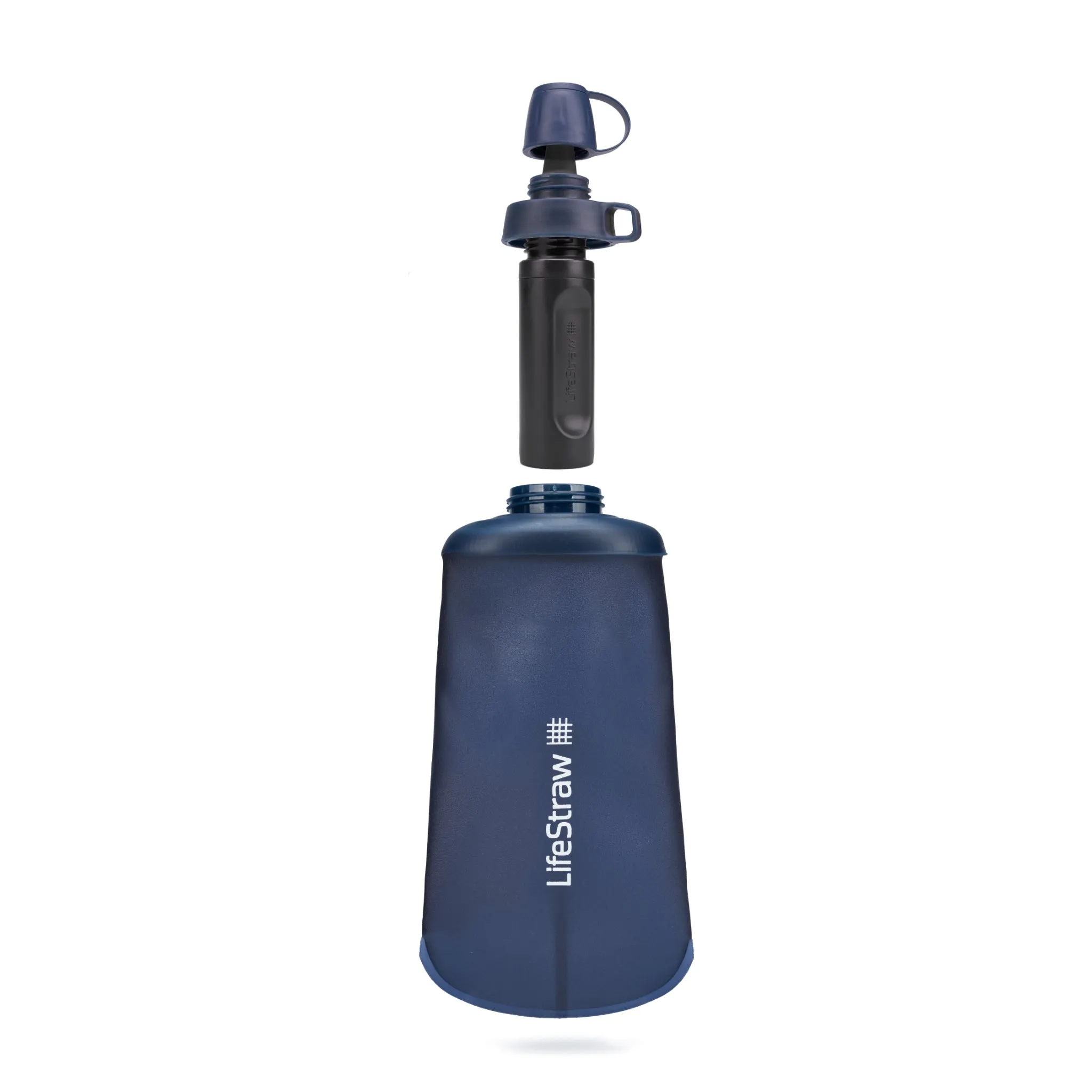 LifeStraw Peak Series Collapsible Squeeze Water Bottle With Filter