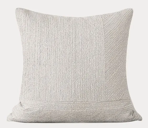 Light Gray Modern Throw Pillows for Couch, Contemporary Throw Pillow for Living Room, Simple Modern Sofa Pillows, Decorative Pillows for Sofa