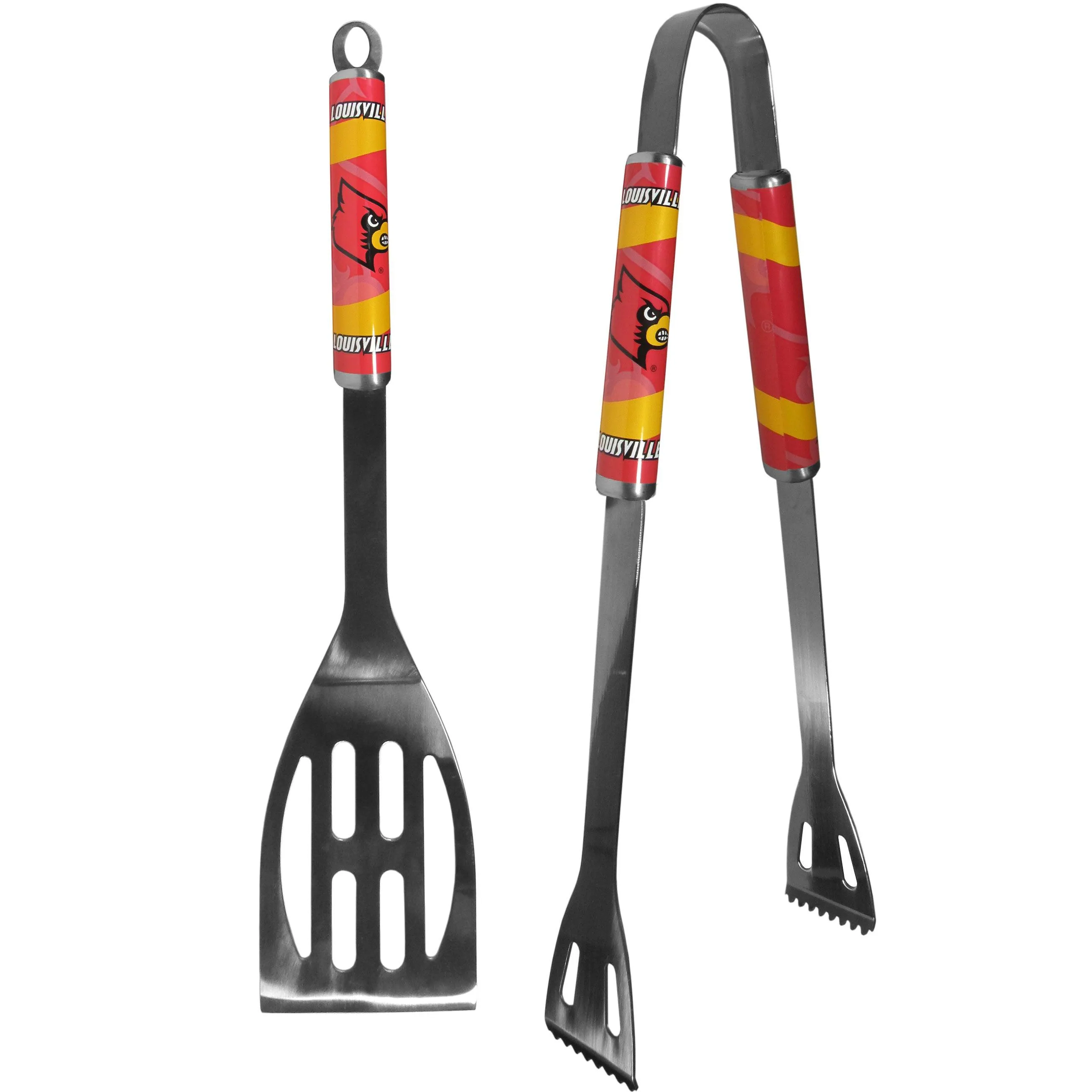 Louisville Cardinals 2 pc Steel BBQ Tool Set