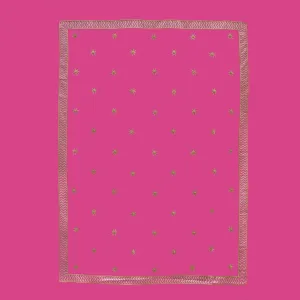 Maharaja 2m Wall - Gold Star - Rani Pink