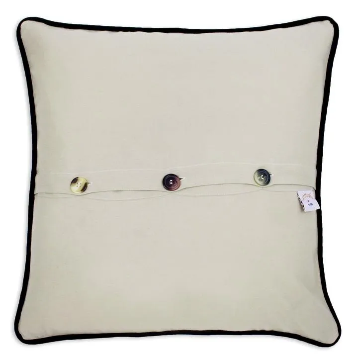 MISSISSIPPI COAST PILLOW BY CATSTUDIO