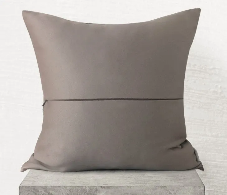 Modern Gray Throw Pillows for Couch, Decorative Throw Pillows, Modern Sofa Pillows, Simple Modern Throw Pillows for Living Room