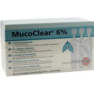 Mucoclear 6% Sodium Chloride Inhalation Solution 60 x 4ml