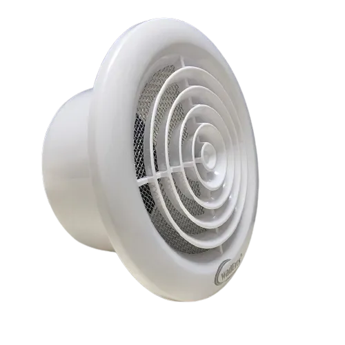 Net Diffuser & Disc Valve For Ventilation/Exhaust Fan By Wadbros