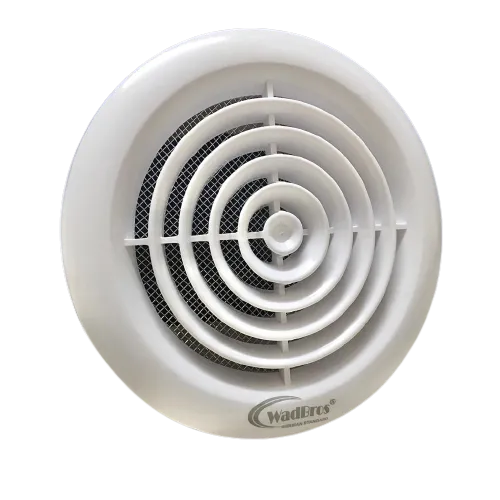 Net Diffuser & Disc Valve For Ventilation/Exhaust Fan By Wadbros