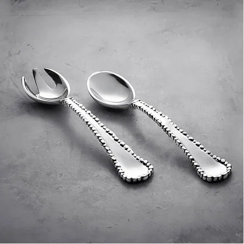 ORGANIC PEARL SALAD SERVERS (LG)