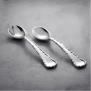 ORGANIC PEARL SALAD SERVERS (LG)