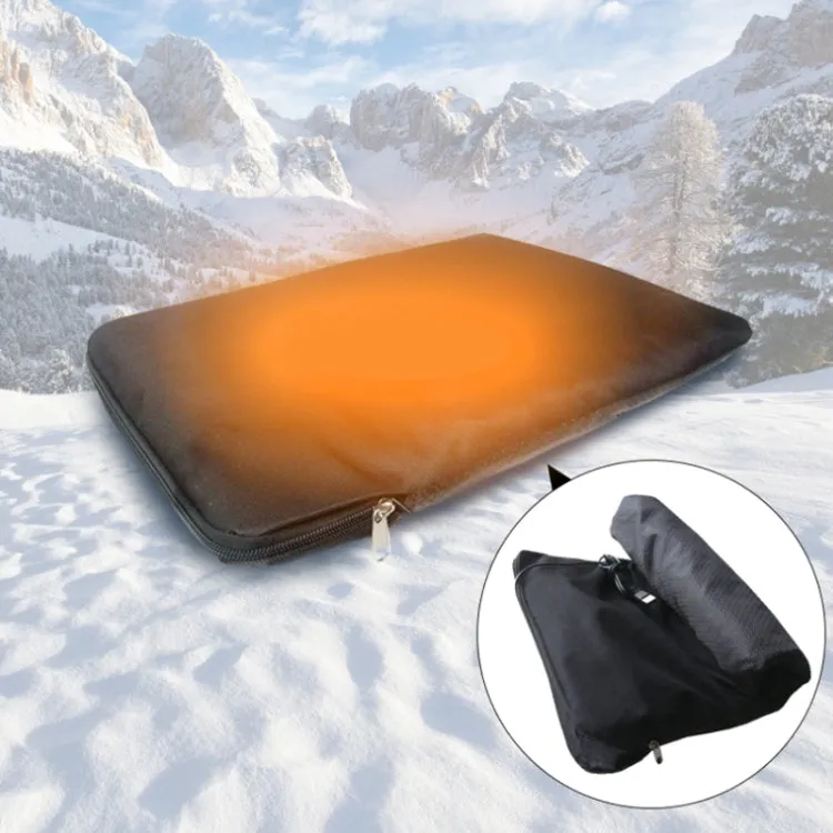 Outdoor Camping Stool Non-slip USB Rechargeable Warm Cushion(Direct Charging)