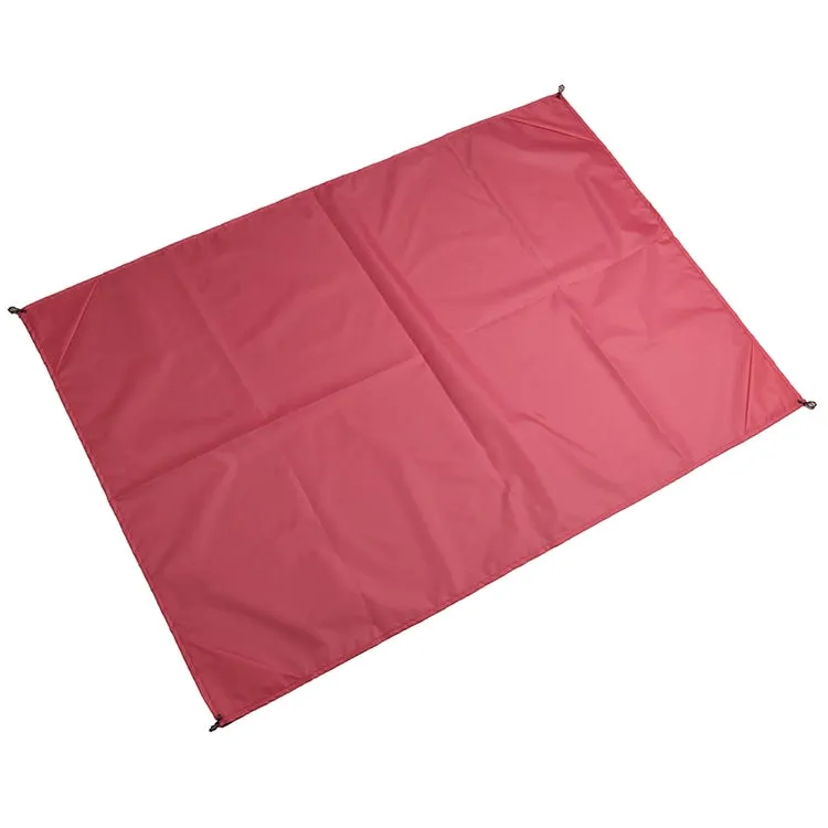 Outdoor Portable Waterproof Picnic Camping Mats Beach Blanket Mattress Mat 200cm*140cm(Rose Red)