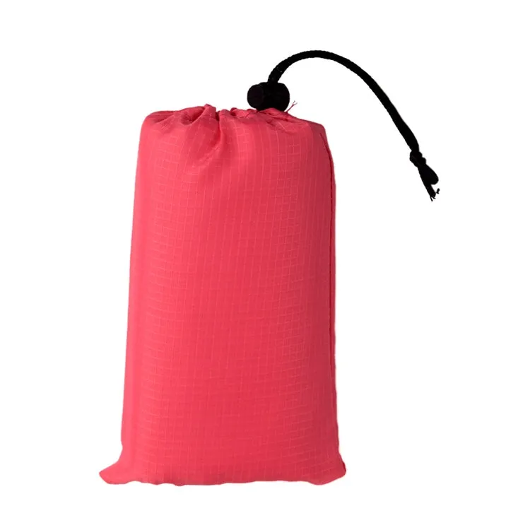 Outdoor Portable Waterproof Picnic Camping Mats Beach Blanket Mattress Mat 200cm*140cm(Rose Red)