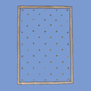 Pergola 3.5m Wall - Gold Star - Celeste Blue