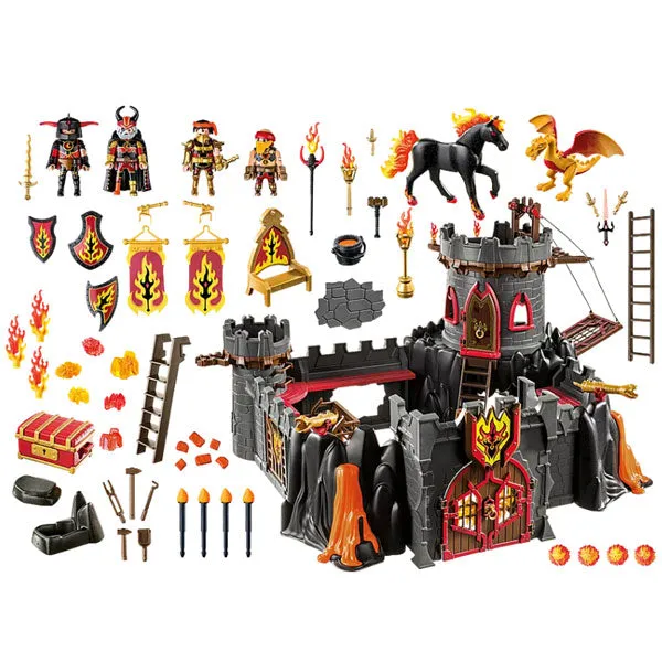 Playmobil Burnham Raiders Flamerock Fortress