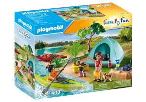 Playmobil Family Fun: Campsite with Campfire 71425