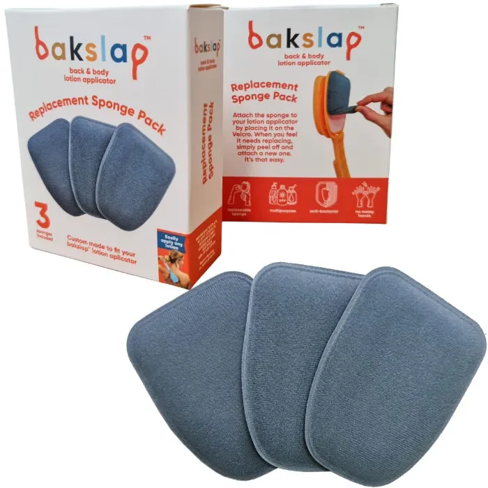 Replacement Sponge Packs only for Bakslap Lotion Applicator