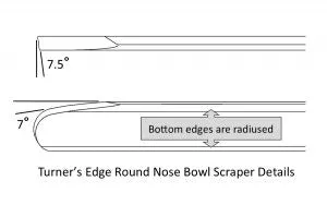 Robust - Large Round Nose Bowl Scraper