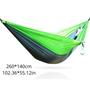 Single Person Nylon Parachute Camping Hammock - QOG.FD