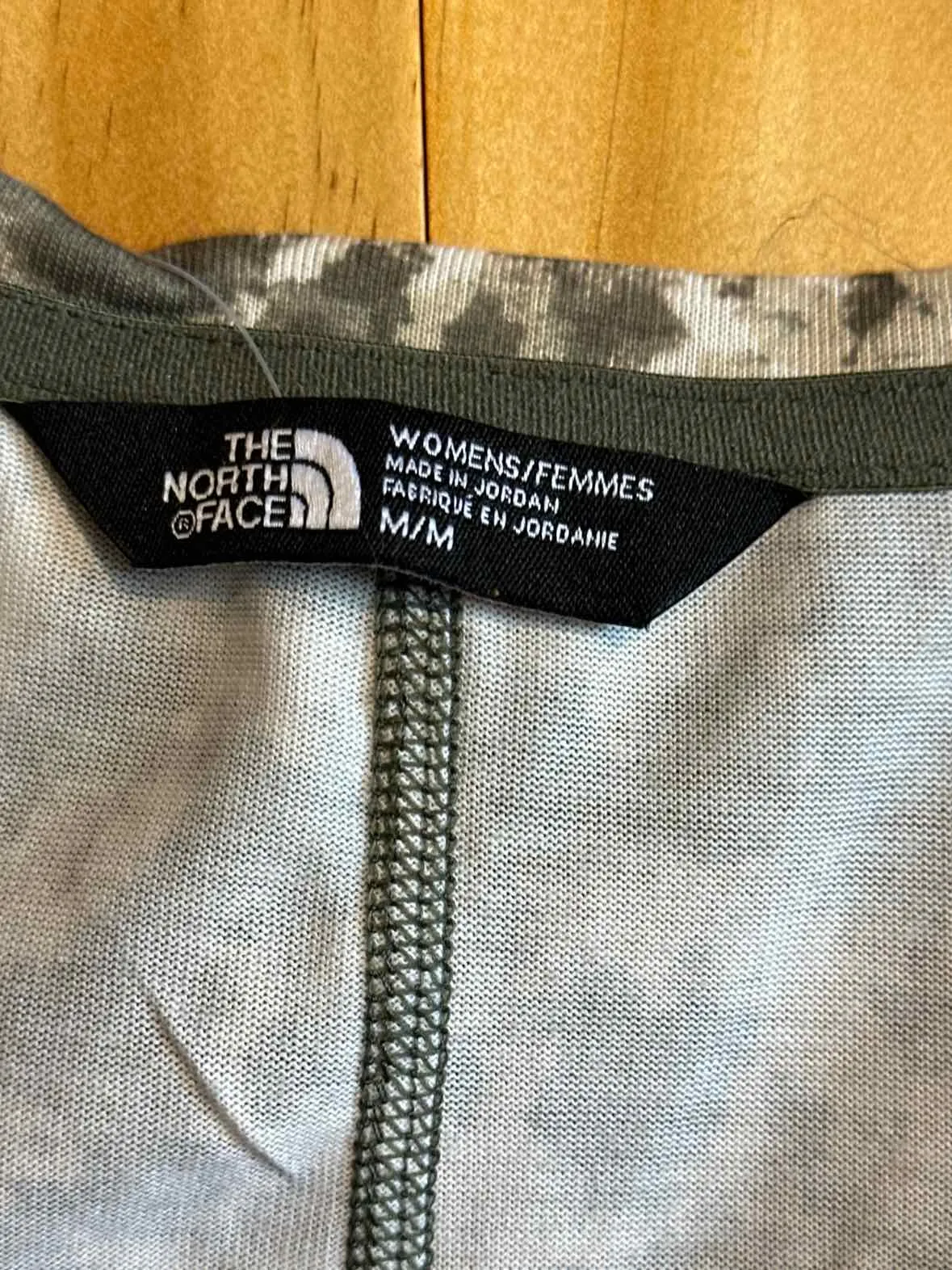 Size Medium The North Face Camo Women's Tank Top