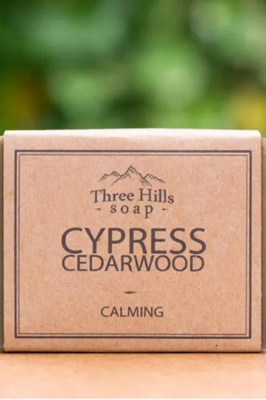 Three Hills Cypress Cedarwood Soap