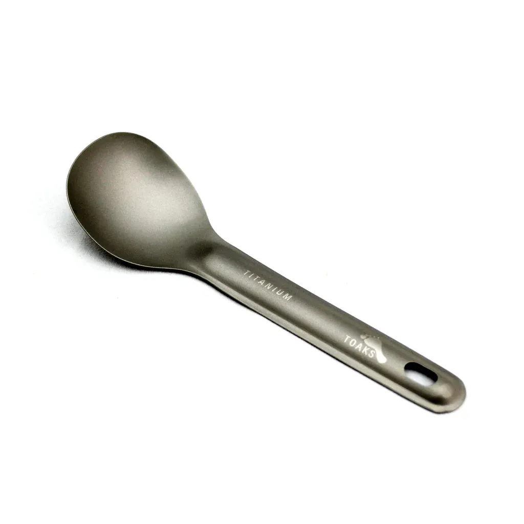 TOAKS TITANIUM SHORT HANDLE SPOON