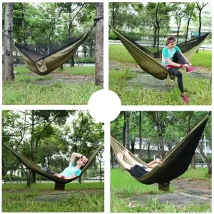 Two Person Hammock with Mosquito Net