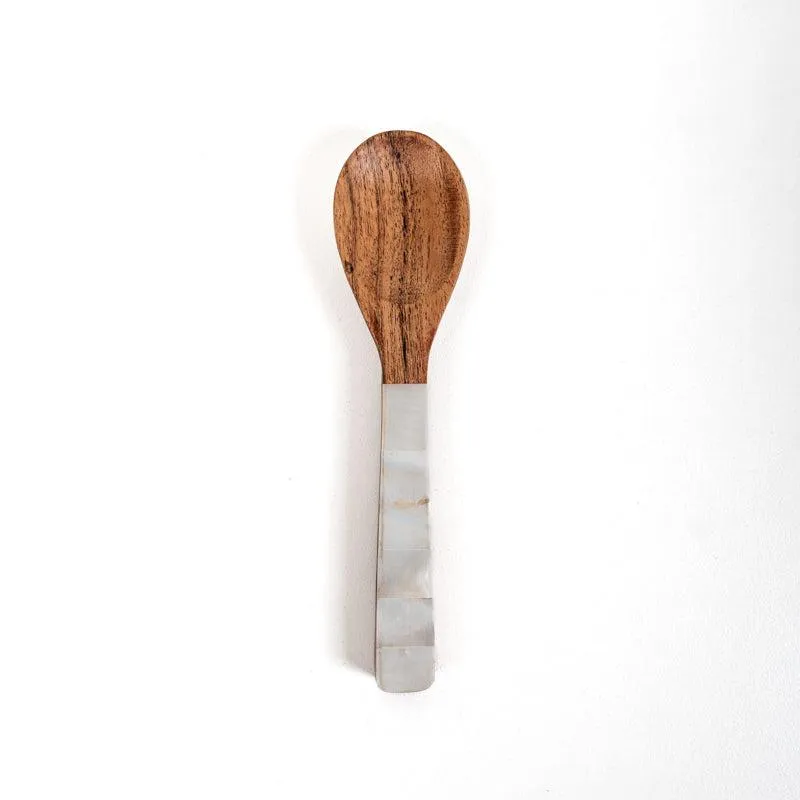 Wooden Spoon with Resin Inlay