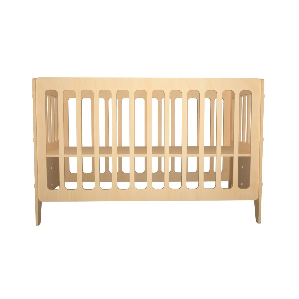 X&Y Large Gold Cherry Crib - Natural